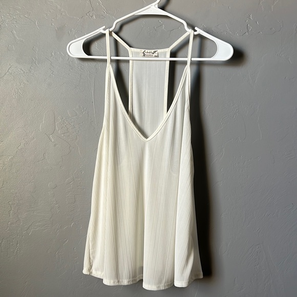 FREE PEOPLE Racerback Tank - Picture 1 of 6